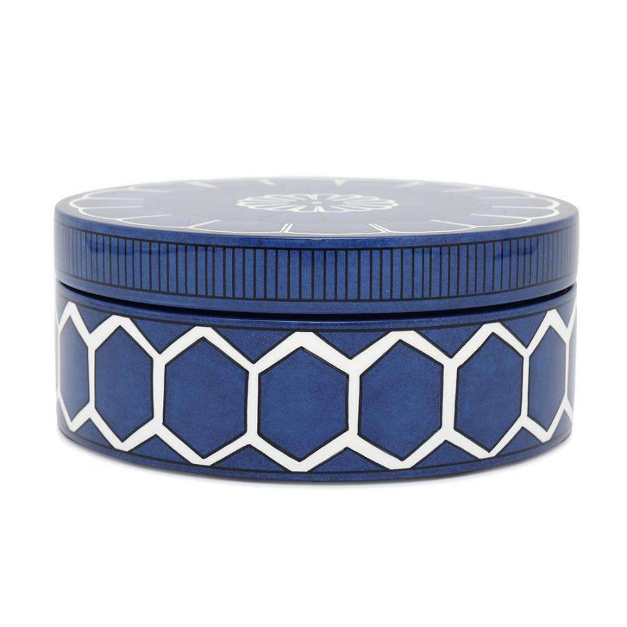 エルメス ボックス ブルーダイユール MM ホワイト/ブルー ラッカー