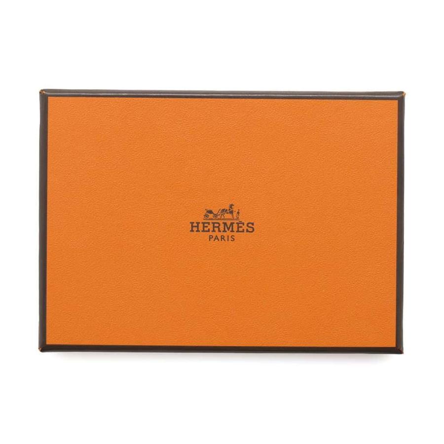 エルメス カードケース MagSafe エマン “ストール・ナンバー” ブルー 