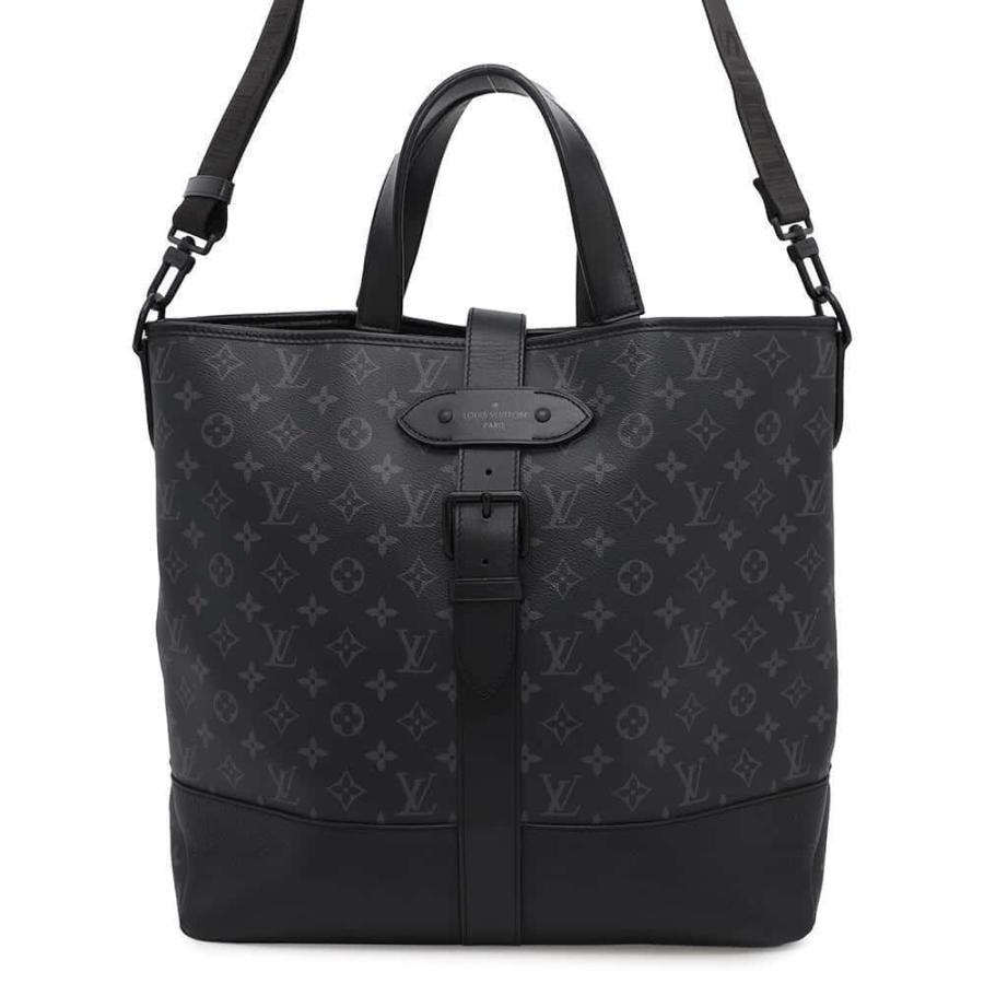 美品 LOUIS VUITTON ルイヴィトン M45914 ソミュール トート ルイヴィトン トートバッグ モノグラム・エクリプス ソミュール トート