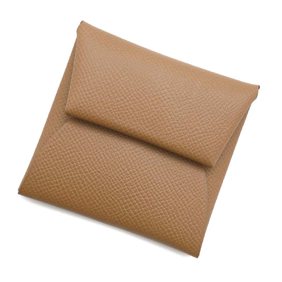 エルメス コインケース バスティア ゴールド エプソン W刻印 HERMES