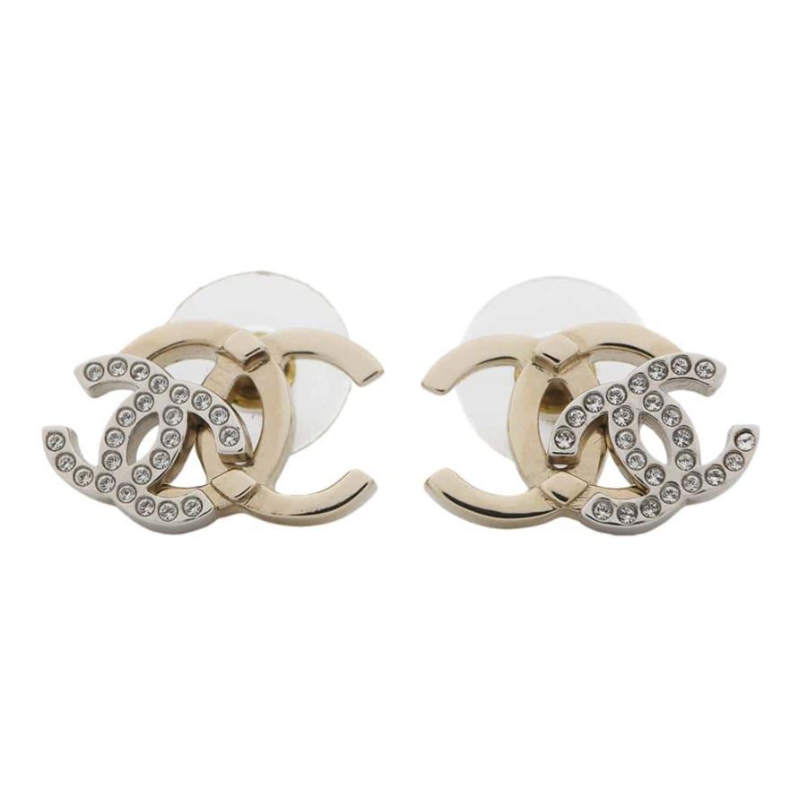 シャネル ピアス ココマーク ラインストーン B21 C AB6426 CHANEL  