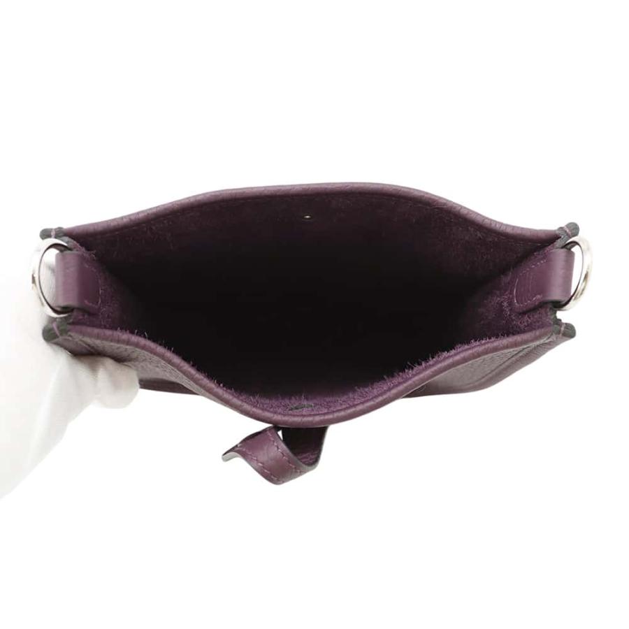エルメス エブリンTPM アマゾン カシス/ルージュグレナ/シルバー金具  