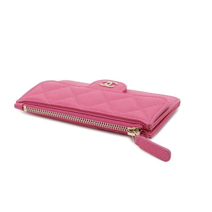 【極美品】CHANEL タイムレスクラシック　三つ折り財布　マトラッセ　キャビア シャネル 財布 マトラッセ ココマーク キャビアスキン タイムレス