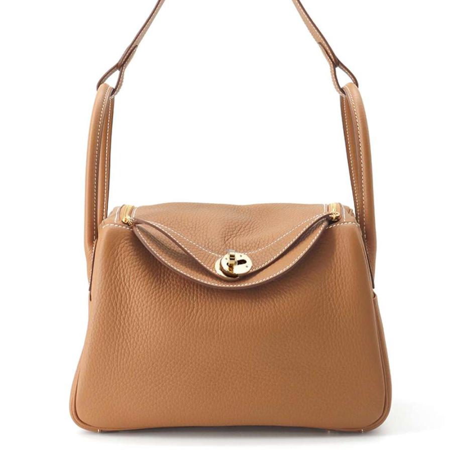 エルメス ハンドバッグ リンディ26 ゴールド/ゴールド金具 トリヨン  