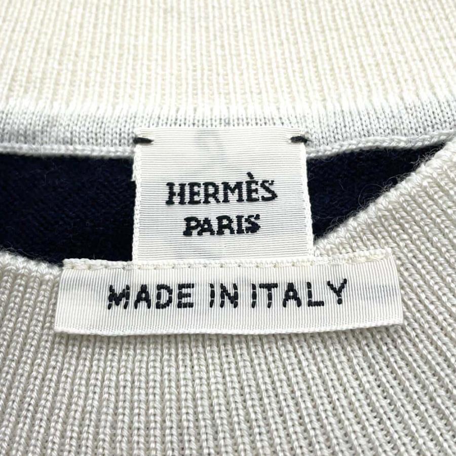 エルメス ニット ロングスリーブ シェーヌ・ダンクル レディースサイズ