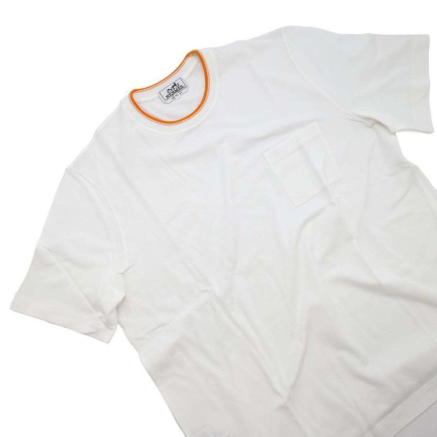 エルメス Tシャツ サドルステッチ コットン メンズサイズXXL エルメス Tシャツ サドルステッチ コットン メンズサイズXXL