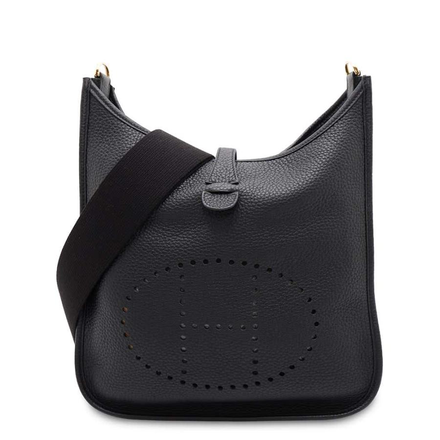 エルメス ショルダーバッグ エブリン3 PM ブラック/ゴールド金具  