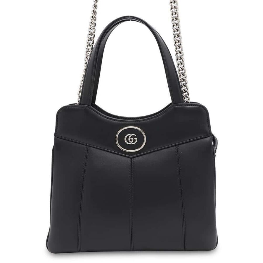 グッチ ハンドバッグ プチGG ショッピングバッグ スモール レザー  