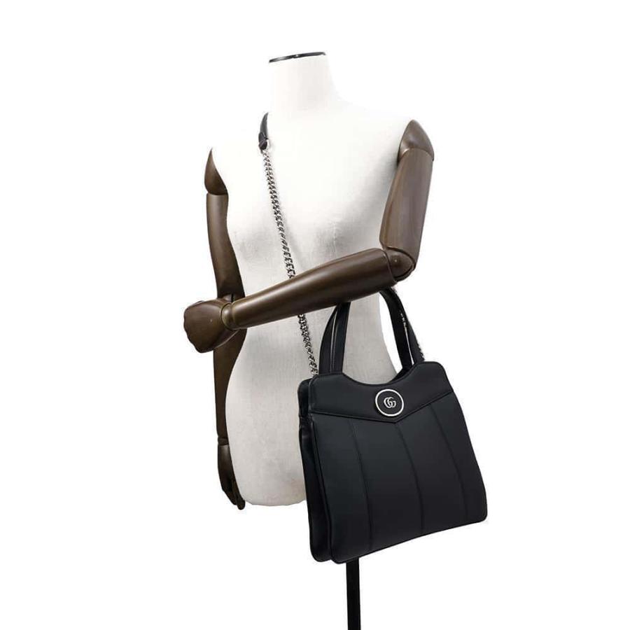 グッチ ハンドバッグ プチGG ショッピングバッグ スモール レザー  