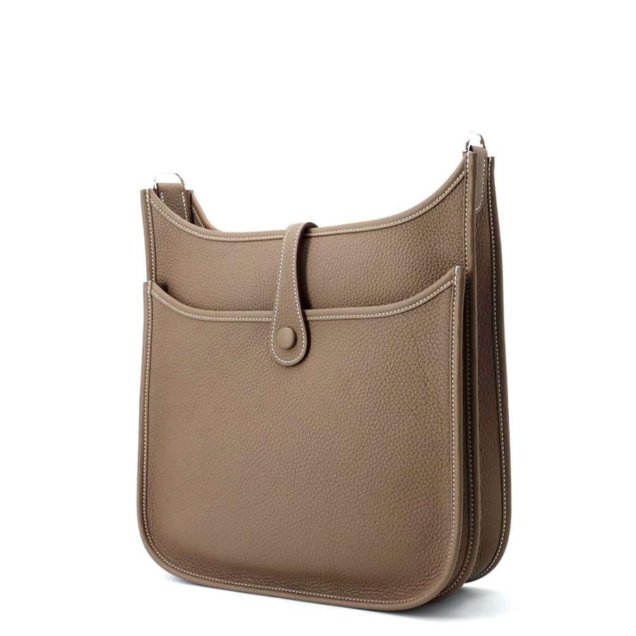 エルメス ショルダーバッグ エブリン3 PM エトゥープ/シルバー金具  