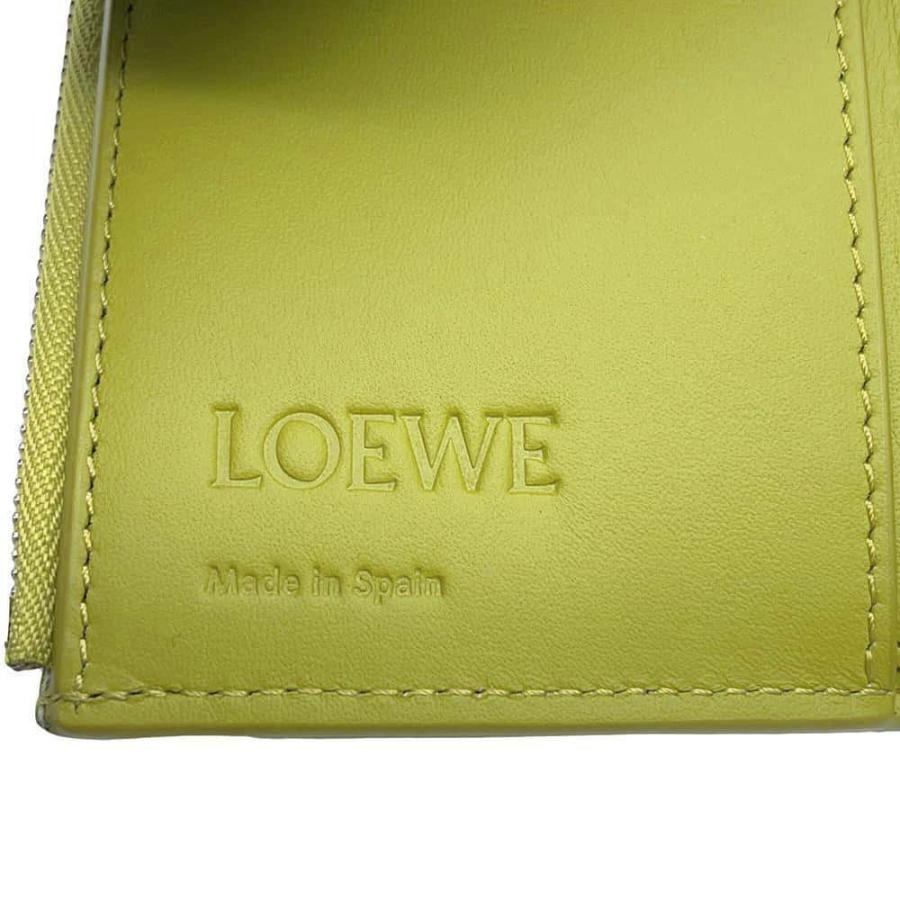 ロエベ 三つ折り財布 アナグラム バーティカル ウォレット スモール