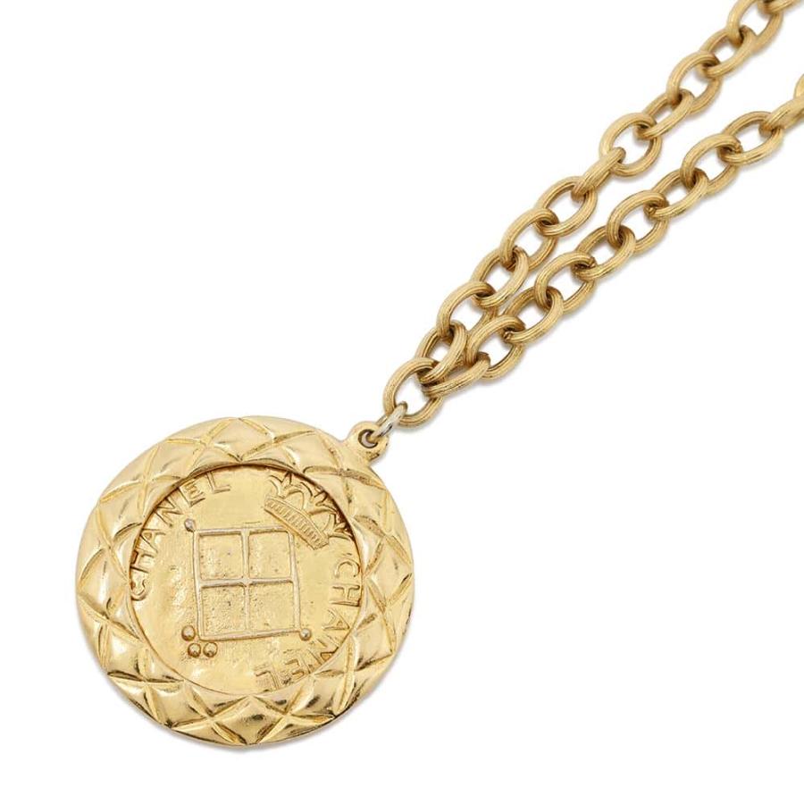 シャネル ネックレス ヴィンテージ メダル メタル CHANEL シャネル ネックレス ヴィンテージ メダル メタル CHANEL