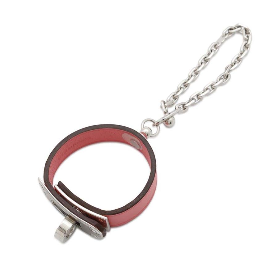 エルメス グローブホルダー ケリー ローズアザレ/シルバー金具