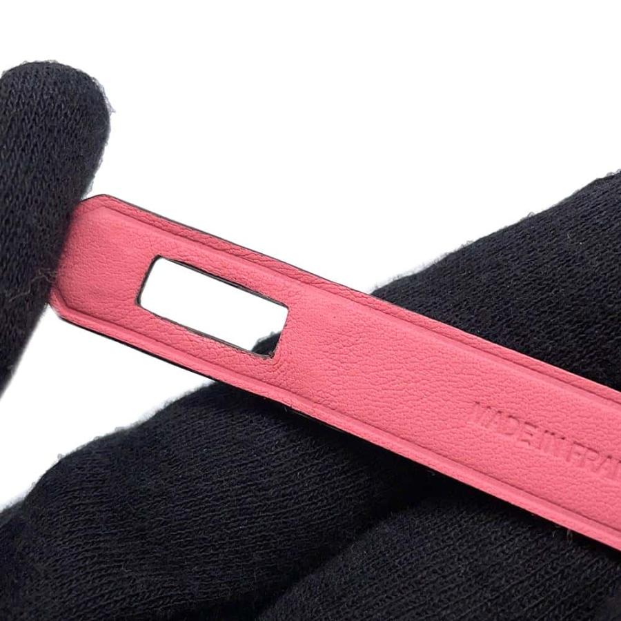 エルメス グローブホルダー ケリー ローズアザレ/シルバー金具