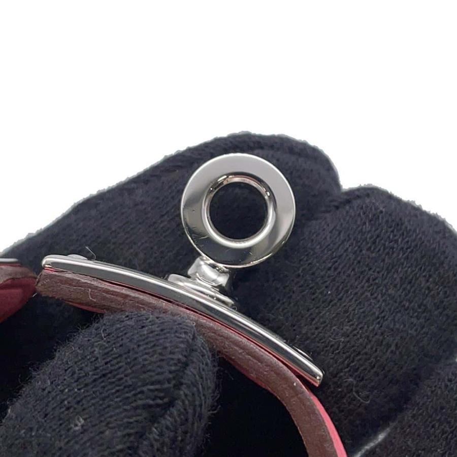 エルメス グローブホルダー ケリー ローズアザレ/シルバー金具