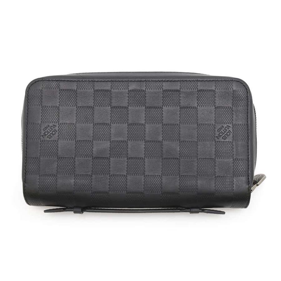 ルイヴィトン 長財布 ダミエ・アンフィニ ジッピー XL N61254 オニキス