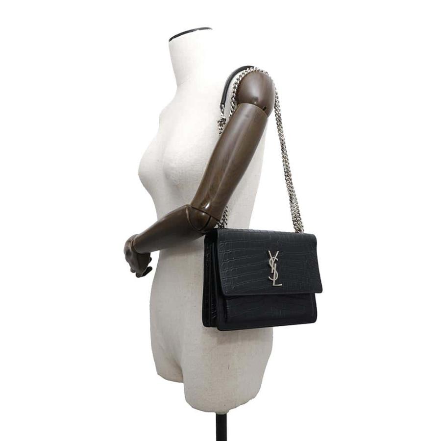 正規品　イヴ サンローラン SL 2WAY ショルダーバッグ ブラック SAINT LAURENT PARIS サン ローラン パリ イブサンローラン YSL ルル