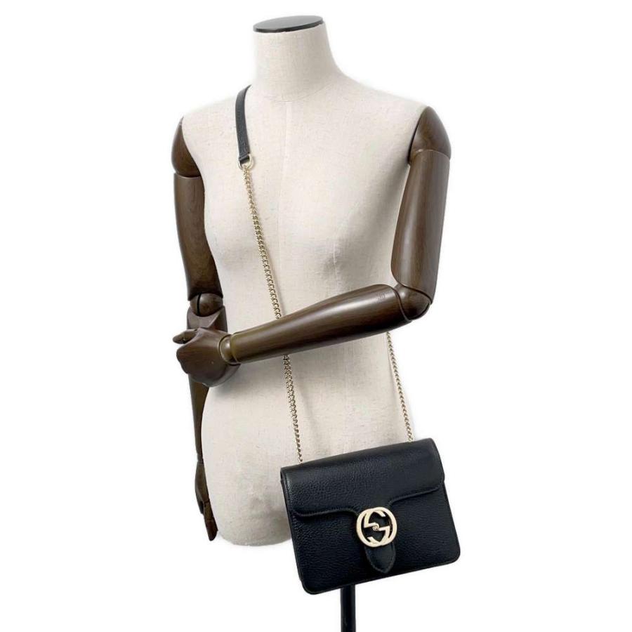 グッチ チェーンショルダーバッグ インターロッキングG 510304 GUCCI