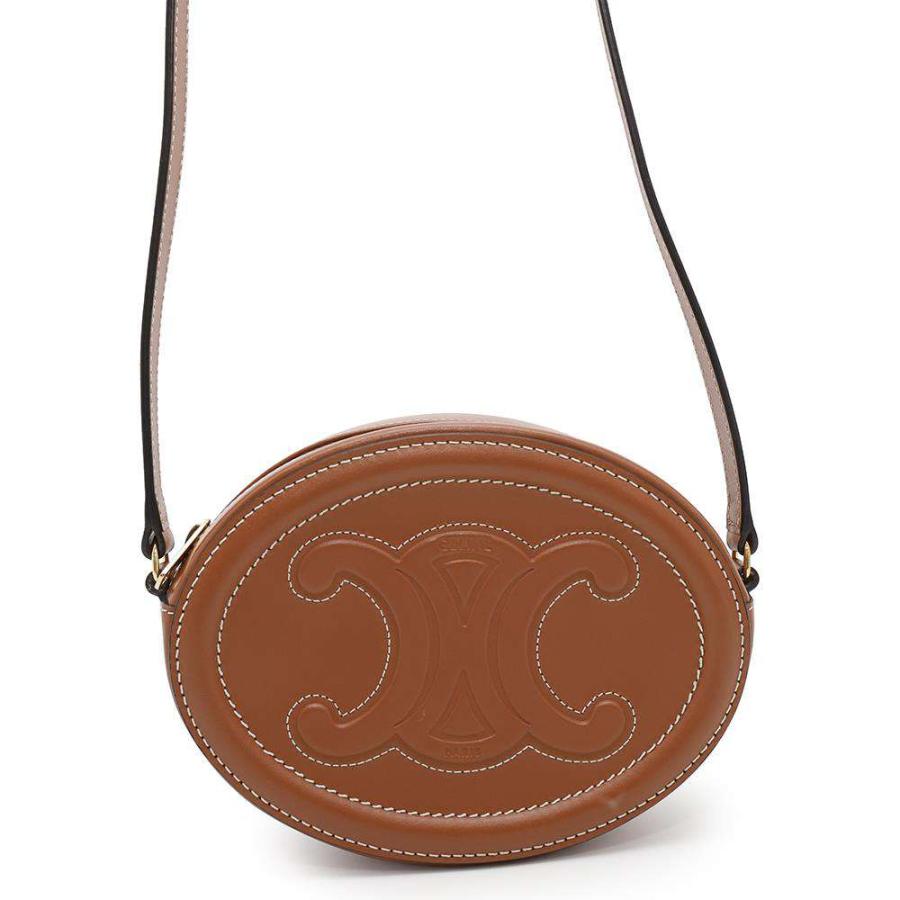 セリーヌ ショルダーバッグ オーバルパース キュイルトリオンフ  