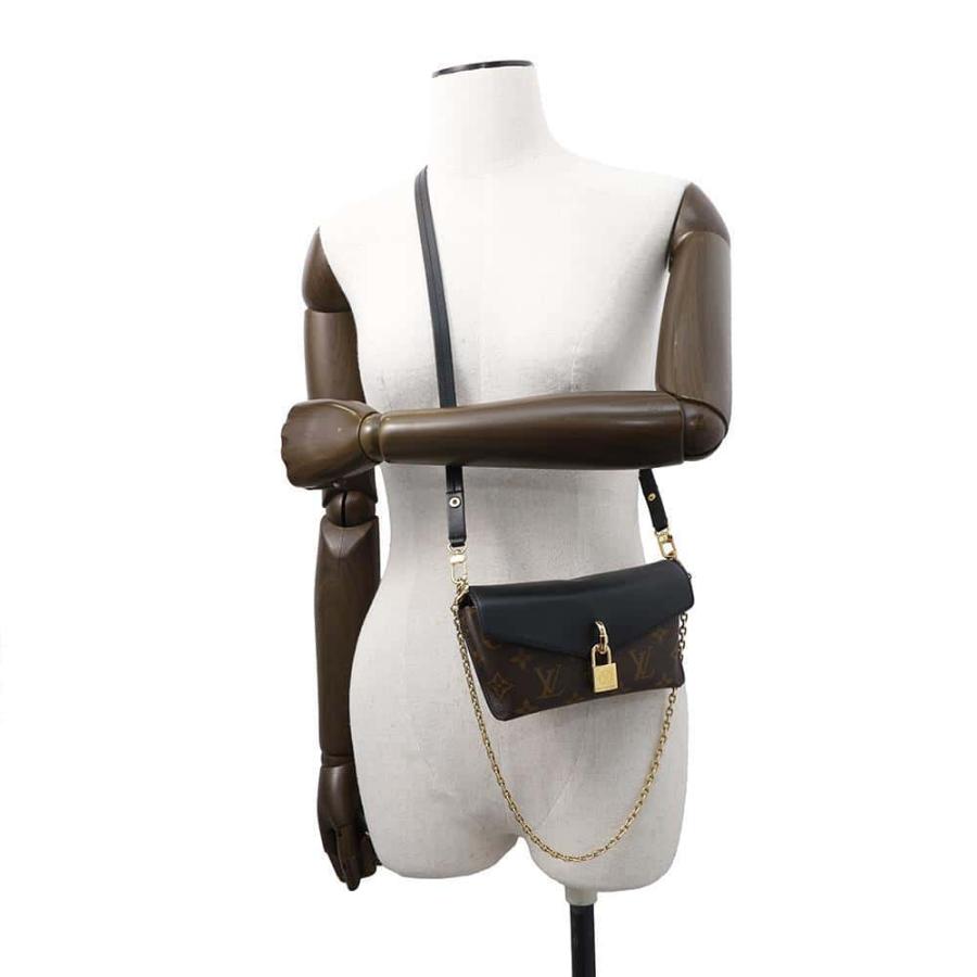 ルイヴィトン LOUIS VUITTON ショルダーバッグ パドロックオンストラップ モノグラム M80559 レザー 2WAYバッグ チェーンバッグ 新品 h-e409 ルイヴィトン LOUIS VUITTON ショルダーバッグ パドロック・オン