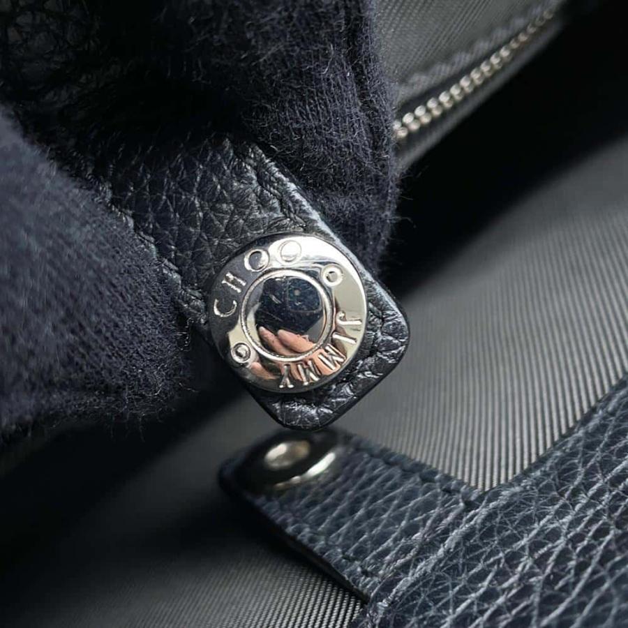 未使用に近い✨ ジミーチュウ　ショルダーバッグ　ペガシ 2way クロコ ジミーチュウ ハンドバッグ ペガシ スタースタッズ レザー JIMMY