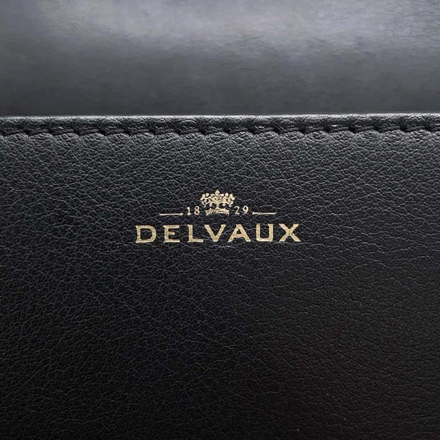 デルボー ショルダーバッグ マダム ミニ レザー Delvaux バッグ 黒  