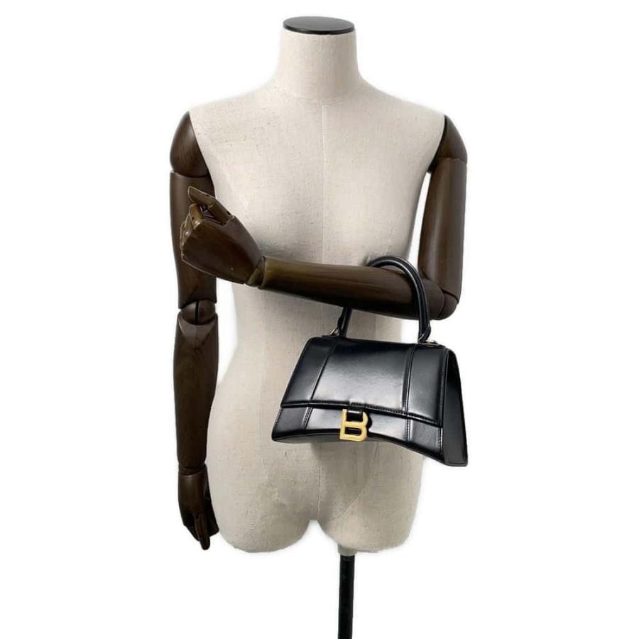 バレンシアガ ハンドバッグ アワーグラスHourglass スモール S レザー