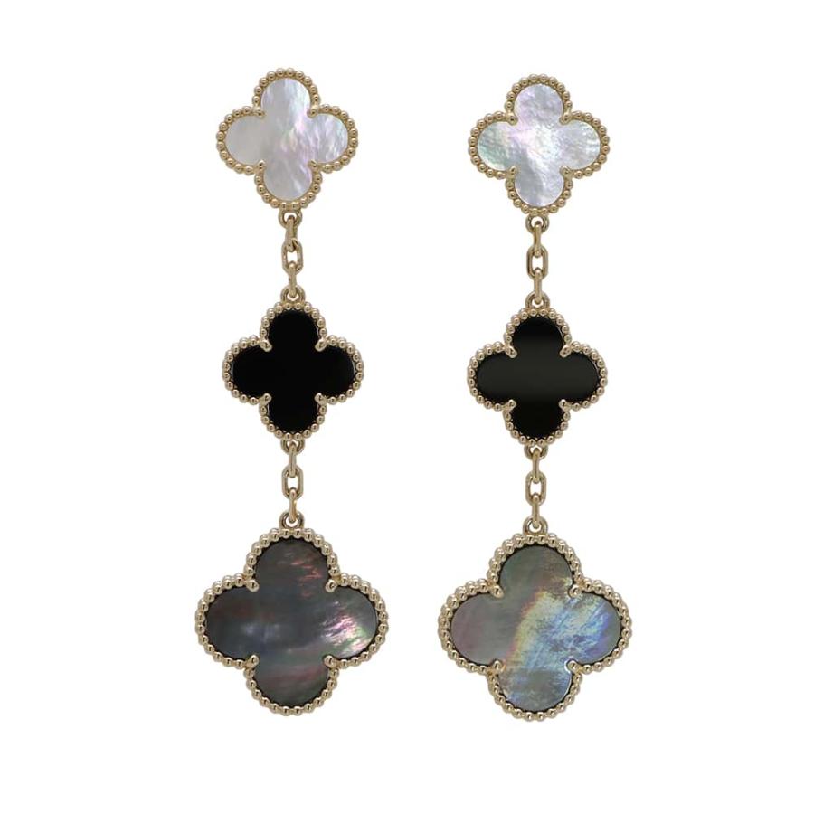 ヴァンクリーフ&アーペル ピアス マジック アルハンブラ イヤリング 3