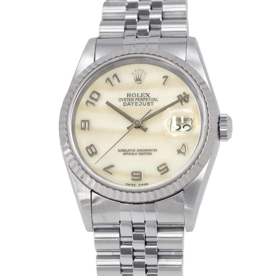 ロレックス デイトジャスト P番 SS/K18WG 16234NA ROLEX 腕時計  