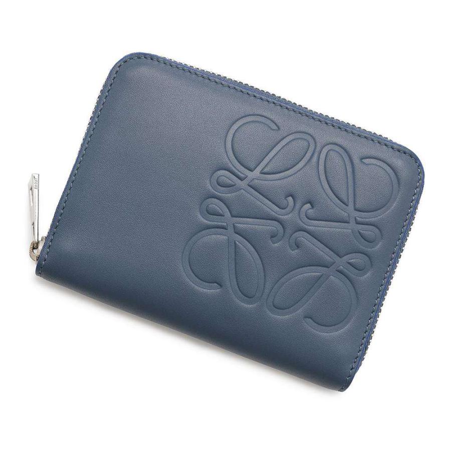 LOEWE ロエベ 6カード ジップ ウォレット 美品！ ロエベ コインケース 6カードジップウォレット レザー C500V32X07