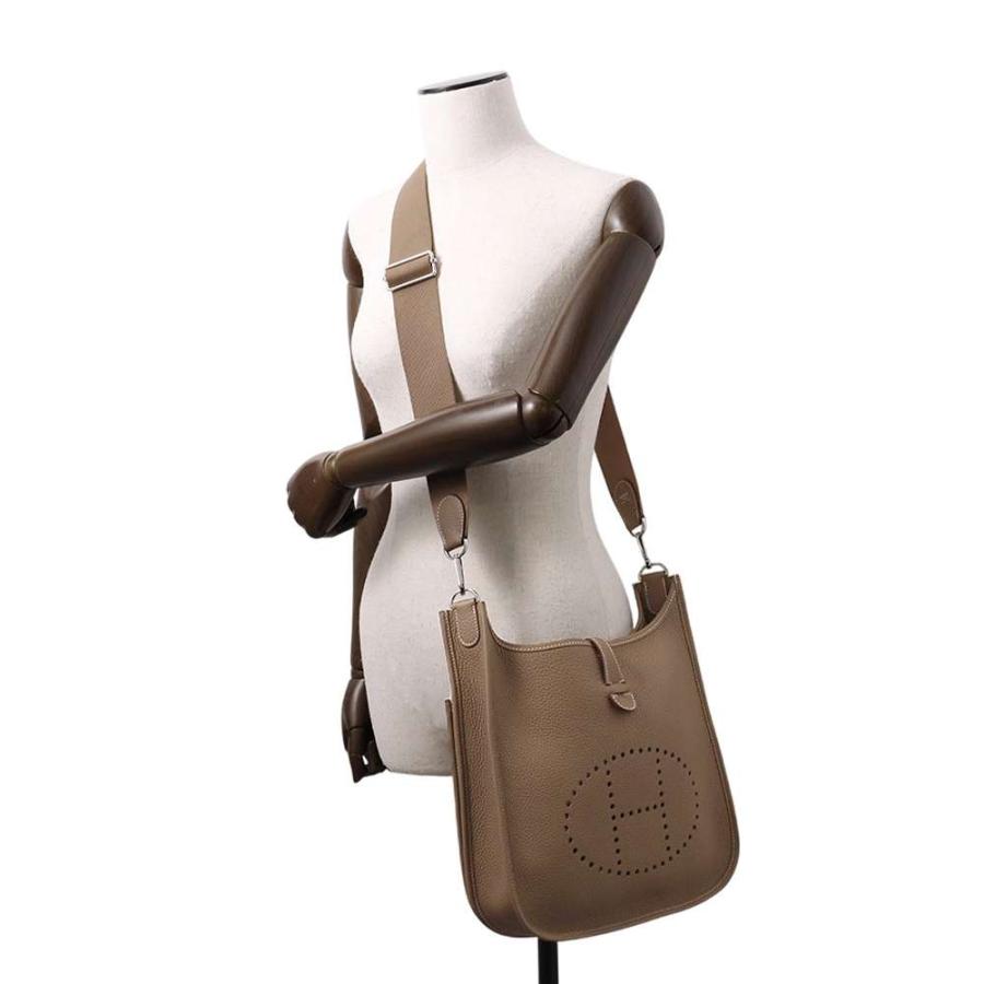 エルメス ショルダーバッグ エブリン3 PM エトゥープ/シルバー金具 