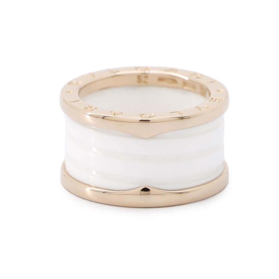 ブルガリ リング ビーゼロワン B-zero1 4バンド K18PGピンクゴールド