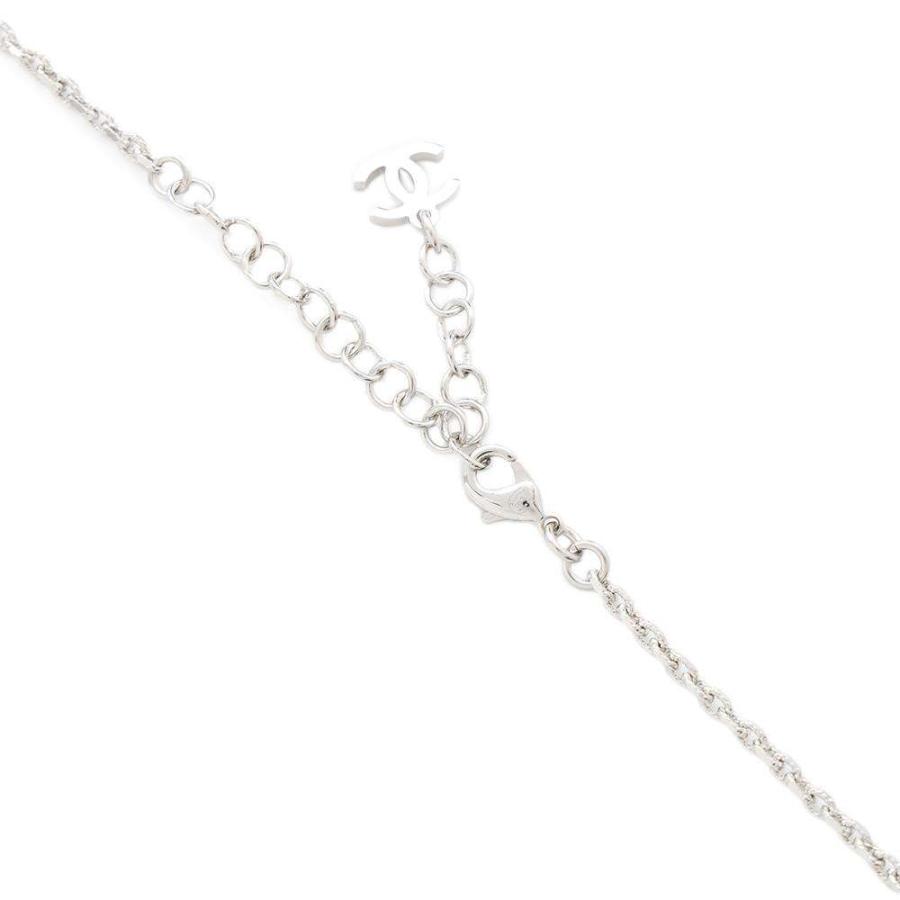 シャネル ネックレス ココマーク ラインストーン フェイクパール I25S