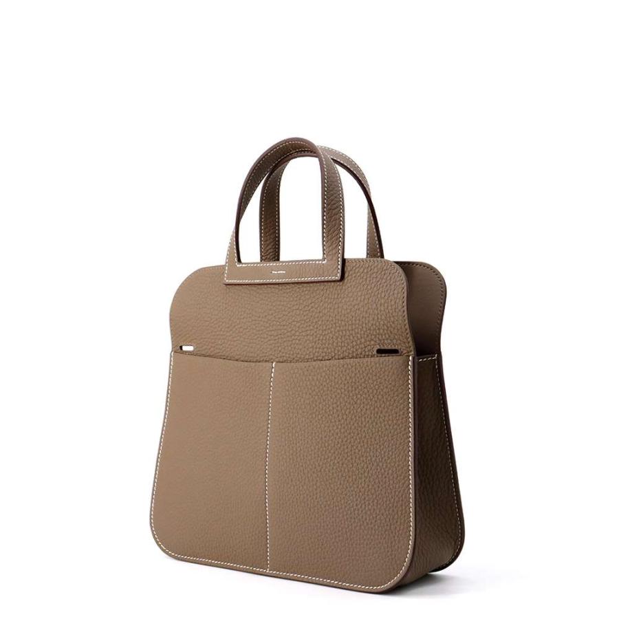 エルメス ハンドバッグ アルザン25 エトゥープ/シルバー金具 トリヨ 