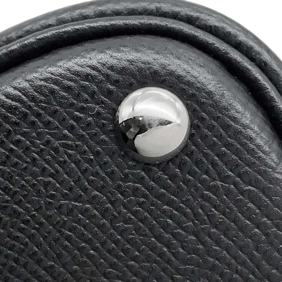 エルメス ハンドバッグ ボリード27 ブラック/シルバー金具 エプソン