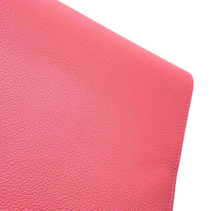 エルメス ノートカバー EAジップ ローズアザレ/シルバー金具 エバー 