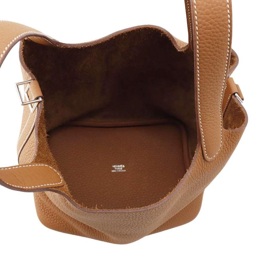 エルメス ハンドバッグ ピコタンロックPM ゴールド/シルバー金具