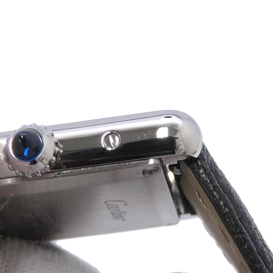 カルティエ タンク マスト SM WSTA0042 Cartier 腕時計 シルバー文字盤 クォーツ カルティエ タンク マスト SM WSTA0042 Cartier 腕時計 シルバー文字盤