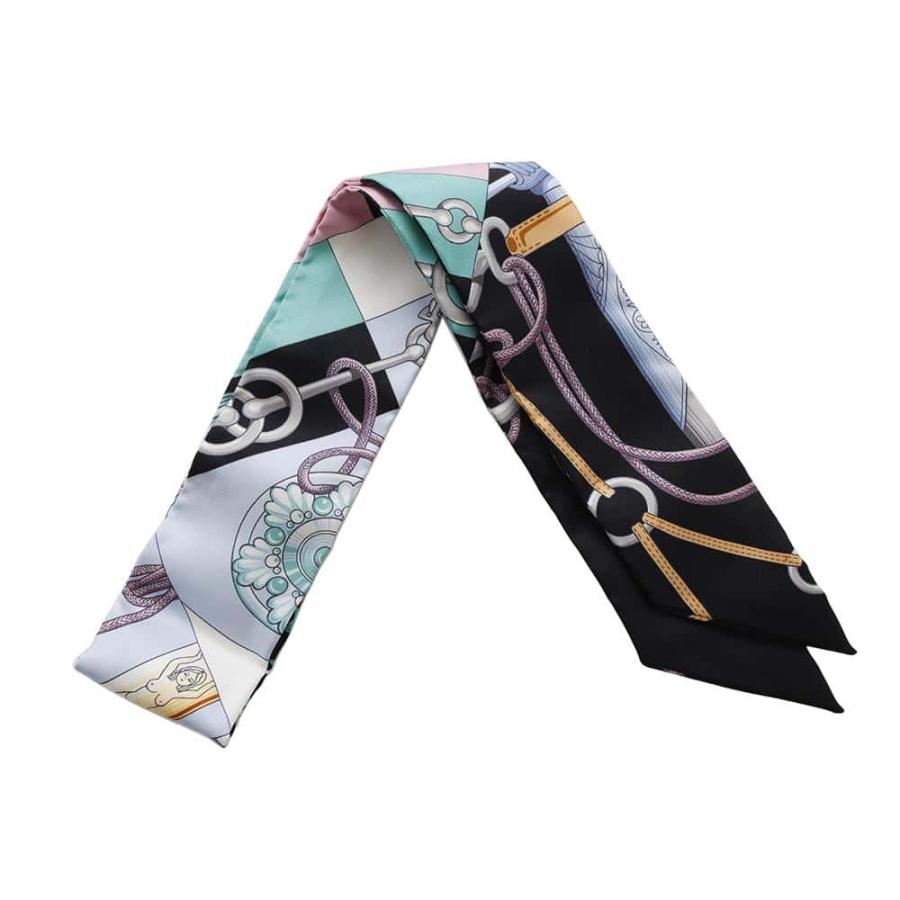 エルメス スカーフ ツイリー クリケティス Cliquetis HERMES シルク