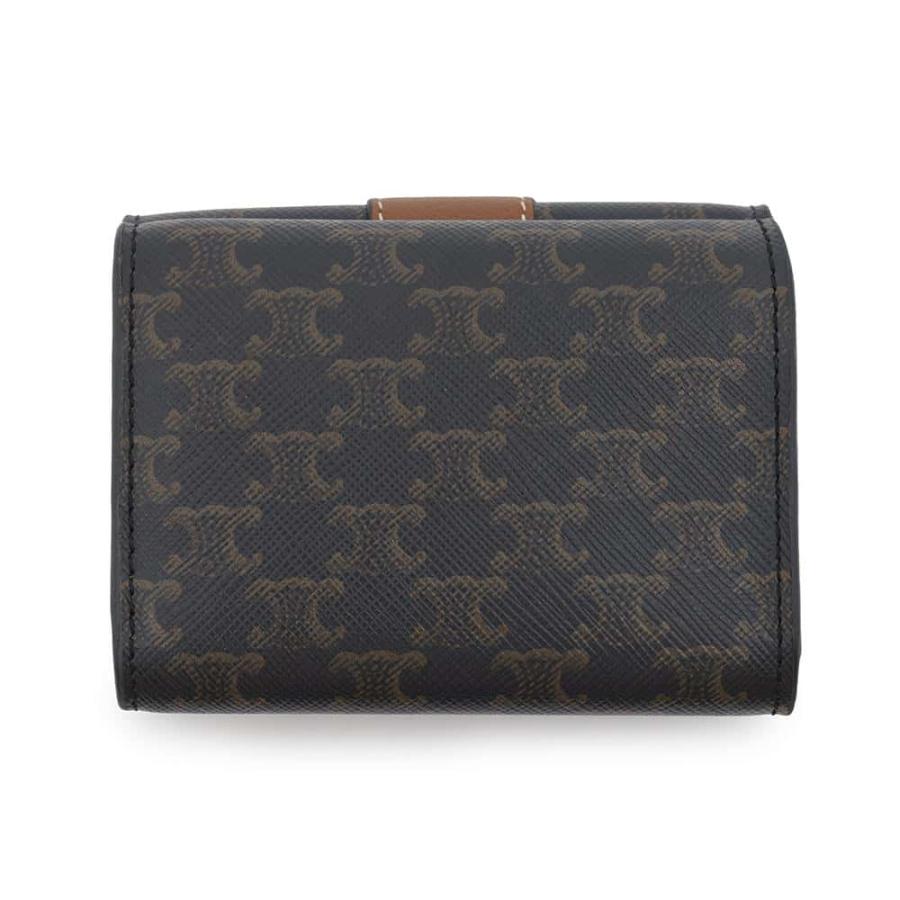 セリーヌ レザー スモール トリフォールドウォレット / トリオンフ 財布 CELINE（セリーヌ） 二つ折り財布 Small Torifold Wallet スモール