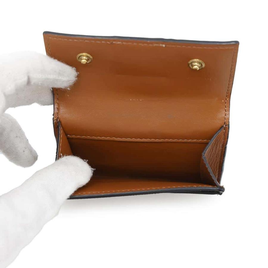 セリーヌ レザー スモール トリフォールドウォレット / トリオンフ 財布 CELINE】スモール トリフォールドウォレット 16（セーズ）財布 (CELINE