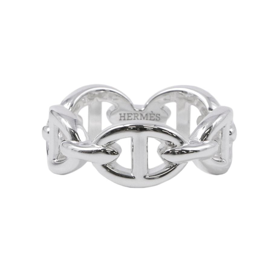 エルメス リング シェーヌダンクル アンシェネPM SV925 リングサイズ51