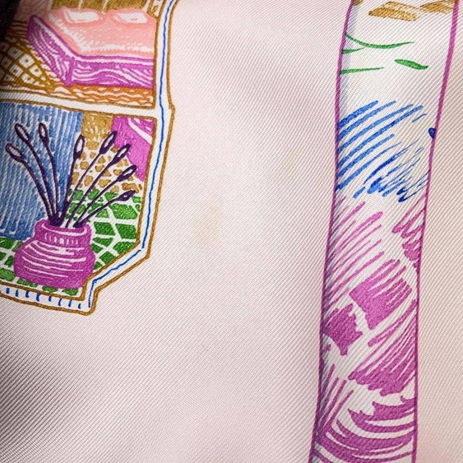 エルメス スカーフ カレ90 シュバロスコープ Chevaloscope HERMES  