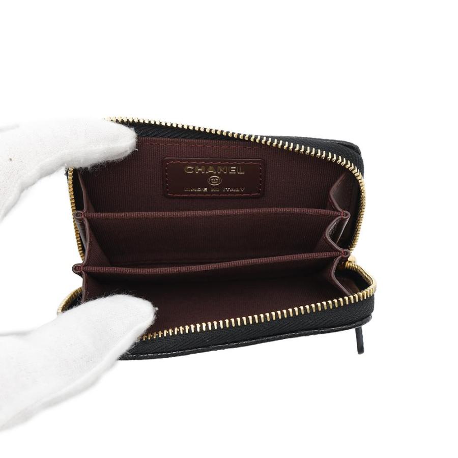 シャネル コインケース クラシック ジップコインパース マトラッセ  