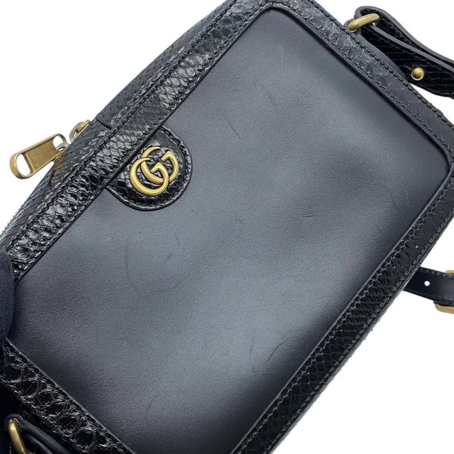 グッチ ショルダーバッグ GGマーモント パイソン 710861 GUCCI 2way