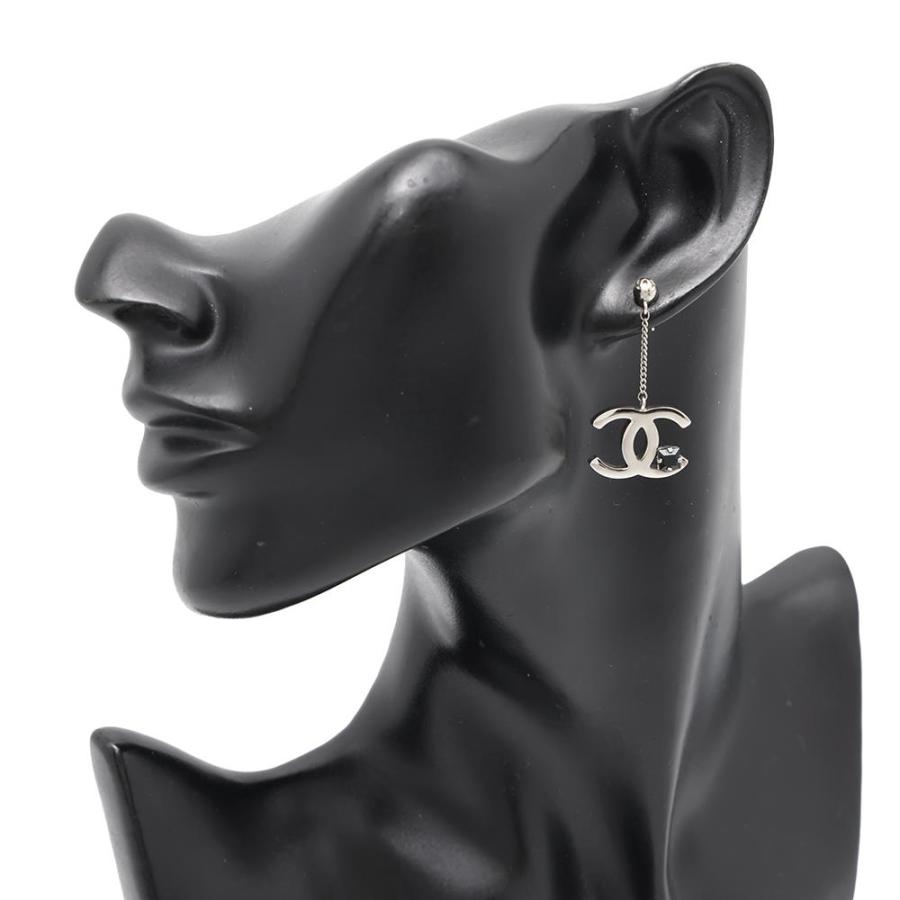 シャネル ピアス ココマーク スイング ストーン メタル 05 P CHANEL