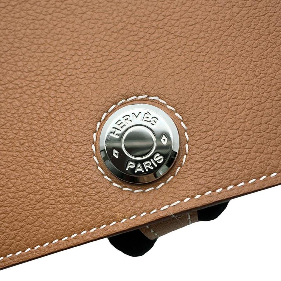 HERMES ドゴン GM エタン シルバー金具 U刻印 HERMES エルメス ドゴン