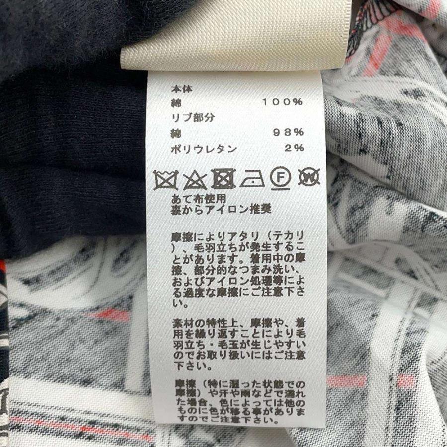 エルメス Tシャツ 無秩序・エ・シェーヌ プリント 半袖Tシャツ