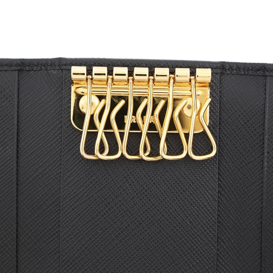 プラダ 6連キーケース サフィアーノ Saffianol 1PG222 PRADA キー