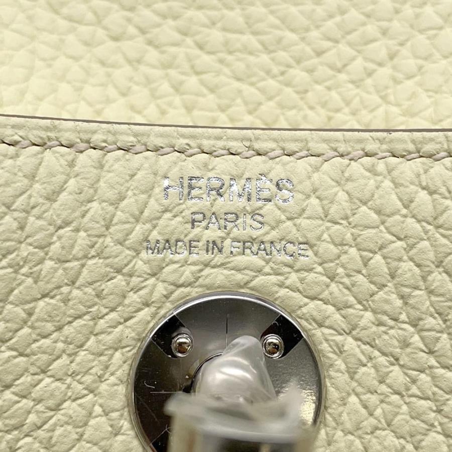 エルメス HERMES リンディミニ K刻 ジョーヌミルトン シルバー金具 トリヨン レディース ショルダーバッグ エルメス リンディ ミニ ジョーヌミルトン/シルバー金具 トリヨン